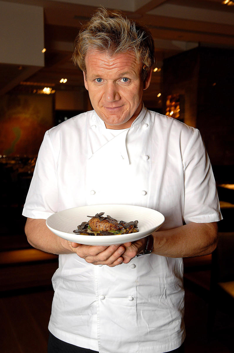 Chef Gorden Ramsey by Michael Sofronski Photography