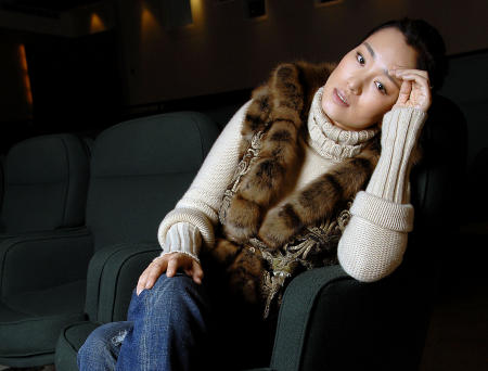 Actress Gong Li by Michael Sofronski Photography